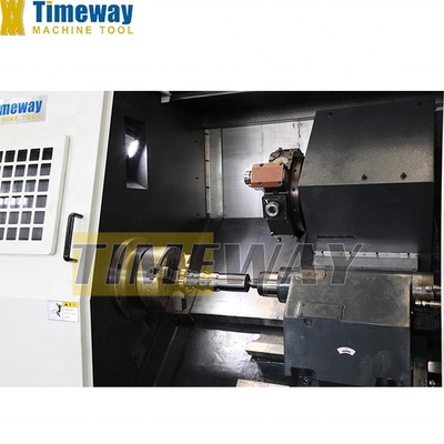 Timway FANUC Machine à tour CNC axe Z Vitesse d'alimentation rapide 15 m/min 3000 mm Longueur de la pièce