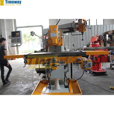 Machine de fraisage à tourelle haute précision TM800 H/V Le choix parfait pour l'usinage des métaux