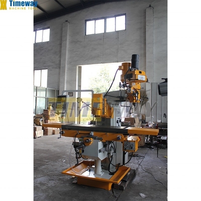 Machine de fraisage à tourelle haute précision TM800 H/V Le choix parfait pour l'usinage des métaux