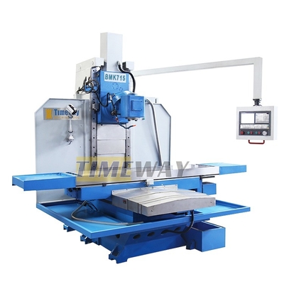 Machine de fraisage de type lit de haute précision avec système de contrôle CNC FANUC