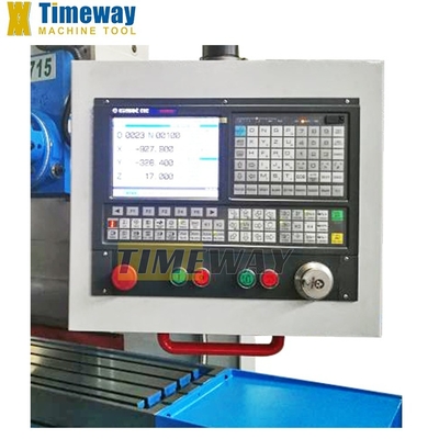 Machine de fraisage de type lit de haute précision avec système de contrôle CNC FANUC