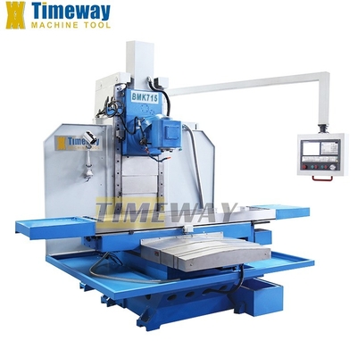 Machine de fraisage de type lit de haute précision avec système de contrôle CNC FANUC