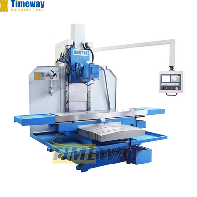 Machine de fraisage CNC BMK715 de haute précision avec un poids compétitif de 7300 kg
