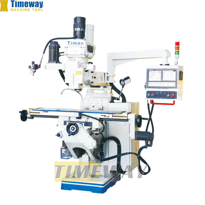 Machine de fraisage à tourelle verticale universelle CNC Systemn KTM250 pour la production industrielle