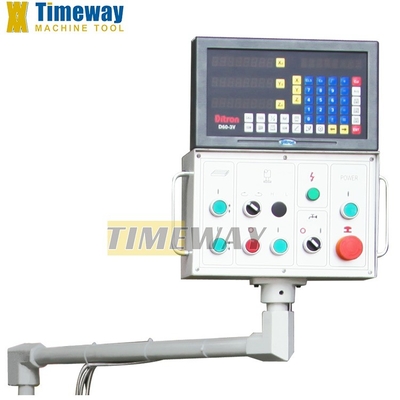 Machine de fraisage à tourelle verticale universelle à vitesse variable avec puissance du moteur principal de 3,7 kW