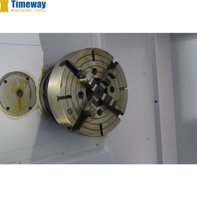 Machine à tour horizontal CNC haute précision AK1000 avec déplacement d'axe X de 420 mm