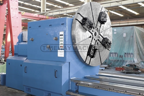 Timeway AL-2500H Tour horizontal de haute précision lourd 75 kW Puissance du moteur à broche