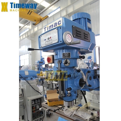 Machine de fraisage manuelle verticale universelle de précision avec DRO et table de déplacement Y de 420 mm