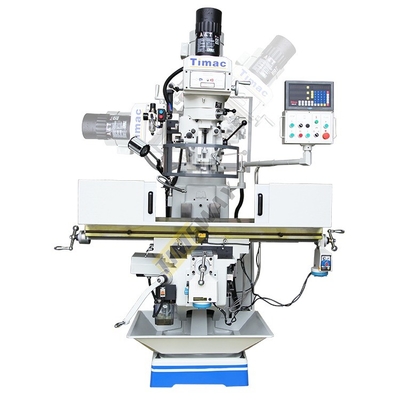 Fonction de fraisage des métaux Machine de fraisage à tourelle universelle avec spindle conique ISO50