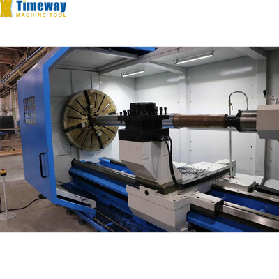 Traitement des métaux Simplifiée lourde charge de lit plat CNC tour horizontal machine AK-1600B