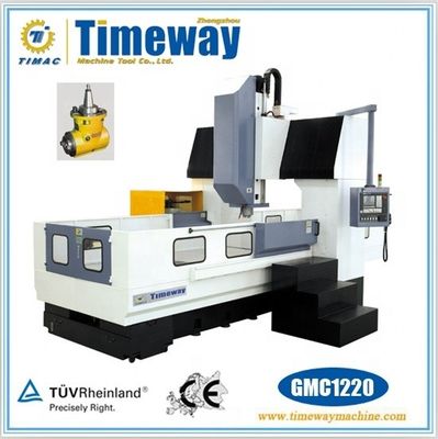 Centre d'usinage à double colonne CNC à grille verticale avec une capacité de 24 magasins d'outils