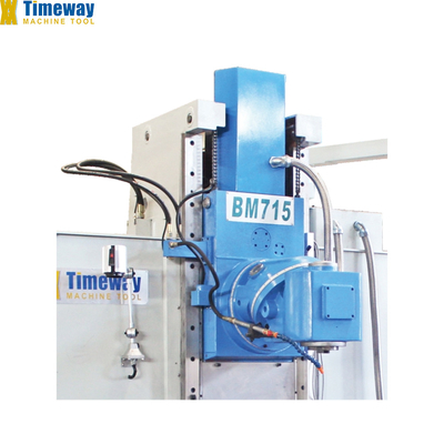7300 kg Poids BM715 Fraiseuse verticale pour le traitement des métaux polyvalents