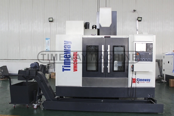 Table Travel X 700mm VMC650L Fraiseuse CNC verticale avec performance ATC de type disque
