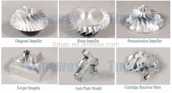 Centre d'usinage vertical à 5 axes chinois GNC61CNC pour la production de pièces complexes