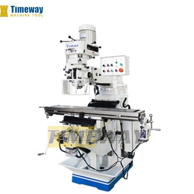 Machine de fraisage à tourelle M250A pour le métal 380 mm Table Travel 2024 Fraisage industriel