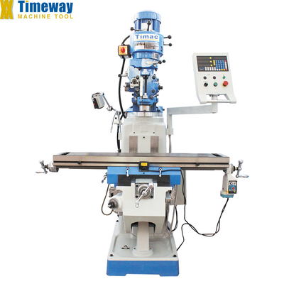 Machine de fraisage à tourelle M250A pour le métal 380 mm Table Travel 2024 Fraisage industriel