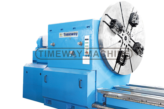 L'équipement de tourne-disque CNC métallique AK-2500H tour horizontal lourd avec 40000 kg de poids maximum