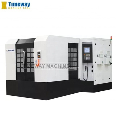 Centre d'usinage horizontal CNC avec centre d'usinage de table de change 7,5 / 11kw