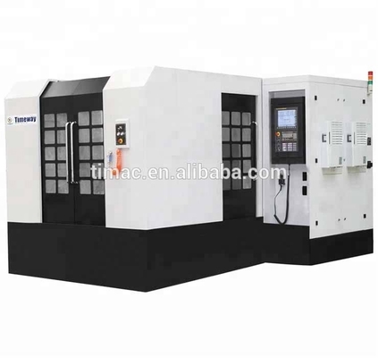Centre d'usinage horizontal CNC avec centre d'usinage de table de change 7,5 / 11kw