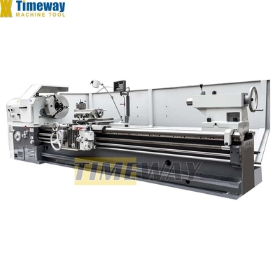 AL-1000 Machine à tour horizontal lourde pour le métal avec forage de fuseau optimal 100 mm
