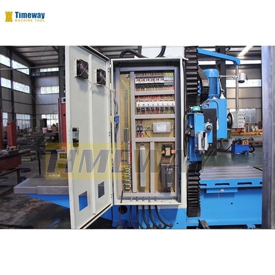 Machine à fraisage à double colonne avec 800 mm de déplacement de la table et 1100 mm de déplacement de l'axe Y