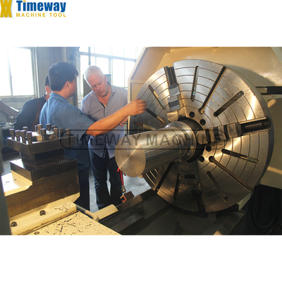 Moteur à broche de 22 kW tour horizontal lourd AL-1250B pour les besoins de la métallurgie