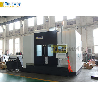 Machine de fraisage CNC métallique avec capacité d'usinage lourde et 700 mm Table Travel Z