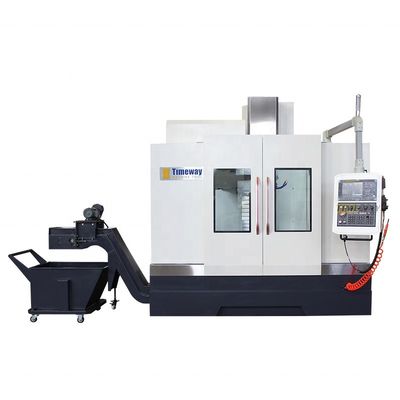 Machine de fraisage de métaux verticale de 500 mm avec précision de positionnement de 0,005 mm