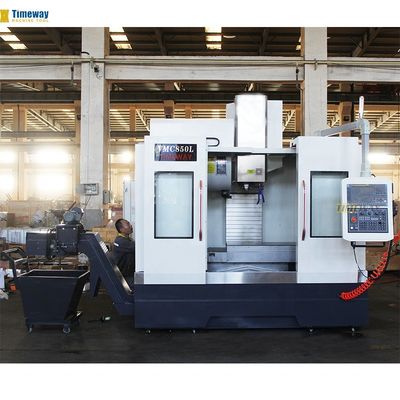 Machine de fraisage de métaux verticale de 500 mm avec précision de positionnement de 0,005 mm