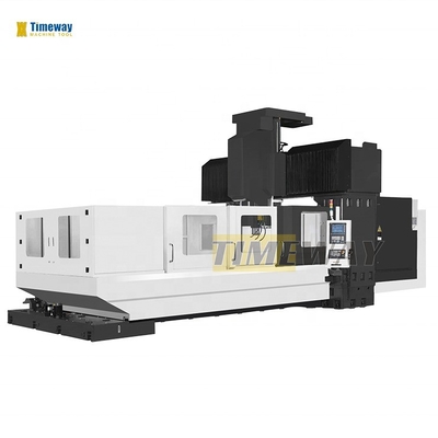 Machine de fraisage de type gantry de grande taille pour déplacement transversal Y 1000 et déplacement de table X mm 1000