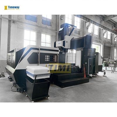 Machine de fraisage de type gantry de grande taille pour déplacement transversal Y 1000 et déplacement de table X mm 1000