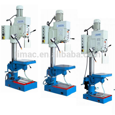 860 KG Tête à engrenages Piédestal Forage machine de forage verticale Z5050A Bule et blanc