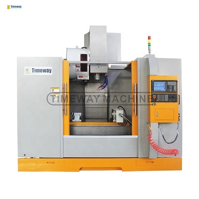 Centre d'usinage vertical CNC avec contrôleur FANUC ± 0,008 précision de positionnement mm