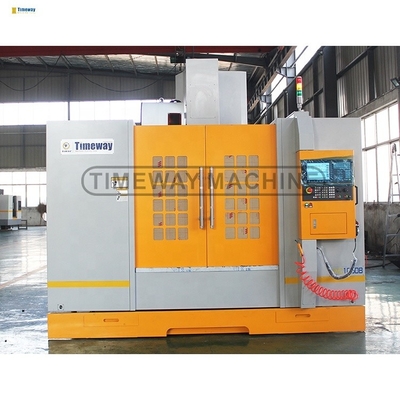 Centre d'usinage vertical CNC avec contrôleur FANUC ± 0,008 précision de positionnement mm