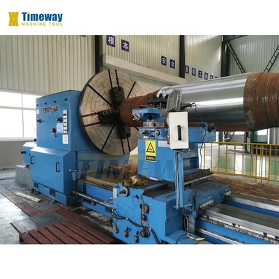 Machine à tour de travail lourd à fente à fente de 130 mm à haute capacité et vitesse d'alimentation rapide