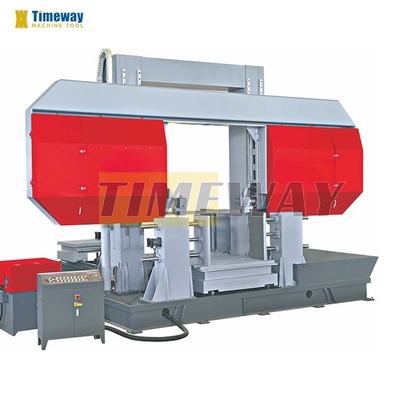 Capacité de coupe de 550 mm Machine à scier à bande métallique semi-automatique à vitesse de lame de 60 m/min