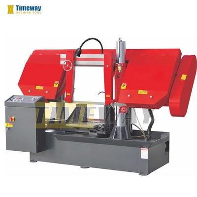 Capacité de coupe de 550 mm Machine à scier à bande métallique semi-automatique à vitesse de lame de 60 m/min