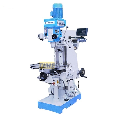 Machine de fraisage de forage vertical facultative avec 400 mm de déplacement de la table et vitesse variable