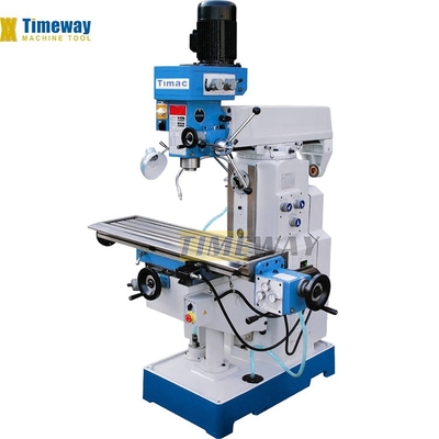 Machine de fraisage de forage vertical facultative avec 400 mm de déplacement de la table et vitesse variable