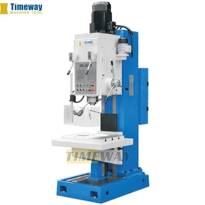 Machine de forage à colonne de boîte verticale de 2500 kg personnalisée avec des caractéristiques personnalisées