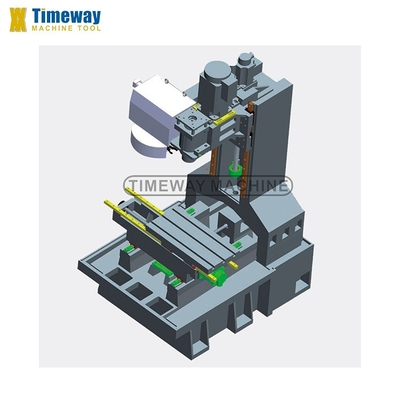 Centre d'usinage vertical CNC à grande vitesse Timeway 3 axes avec système de contrôle FANUC