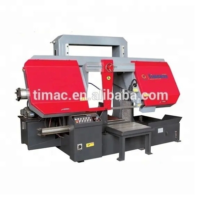 1.5kW Moteur hydraulique de puissance Semi-automatique machine à scier à bande métallique pour couper le métal