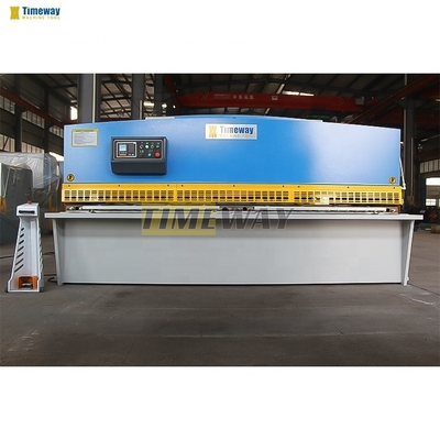 Machine à tondre hydraulique à poutre oscillant de la série 2022 QC12Y avec services d'usinage supplémentaires