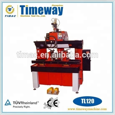 Vérification de la précision verticale de la valve de siège de forage machine TL120 2.2kW puissance du moteur de broche pour le forage