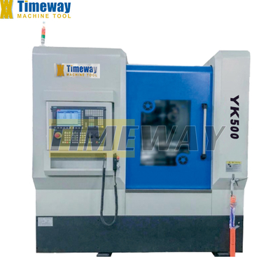 Timeway YK500- Machine de débroussaillage CNC à engrenage à 15 kW de puissance