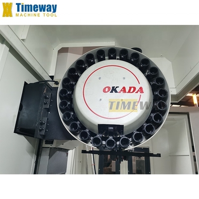 Machine de fraisage CNC de métal haut de gamme avec 600 mm de déplacement de la table et 8000 tours par minute de vitesse de la broche