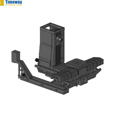 Centre d'usinage CNC horizontal de type T HMC 800D précis et avec système de contrôle FANUC