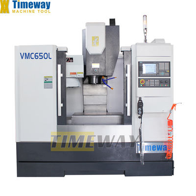 VMC650L Centre d'usinage vertical 700 mm Voyage de table ± 0,006 mm Opération de répétabilité