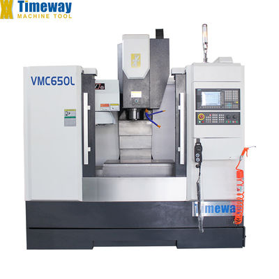 VMC650L Centre d'usinage vertical 700 mm Voyage de table ± 0,006 mm Opération de répétabilité