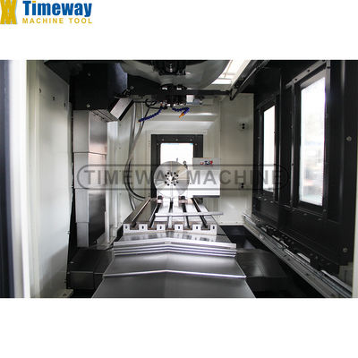 VMC650L Centre d'usinage vertical 700 mm Voyage de table ± 0,006 mm Opération de répétabilité